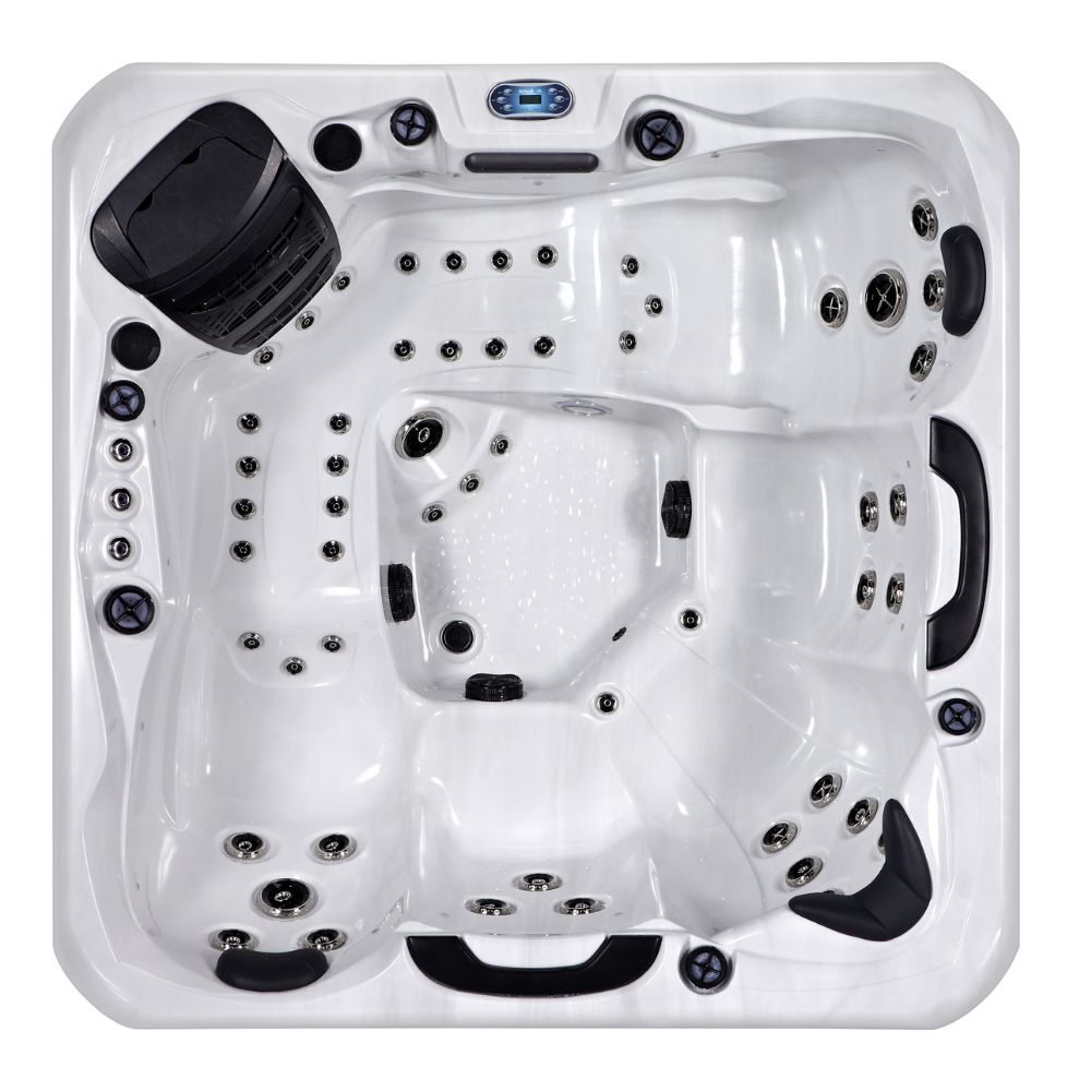 Superior Wellness Rhodes Silver Sterling Hot Tub