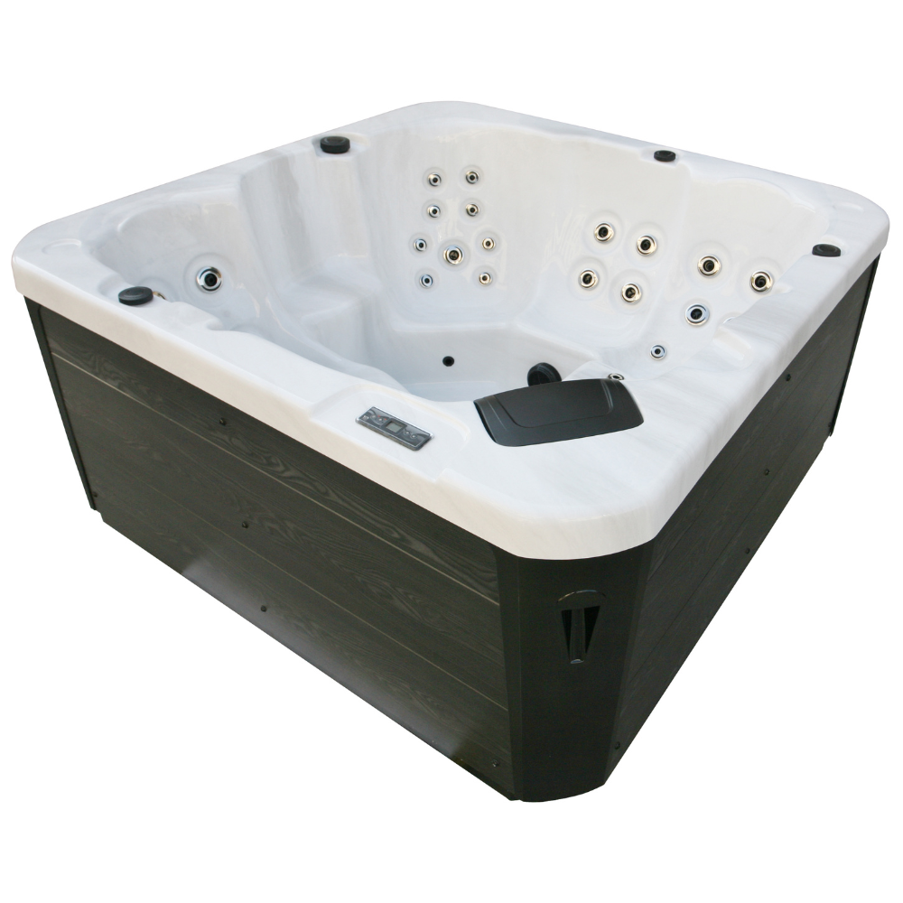 Superior Wellness Verona 5 Seater Sterling Silver Hot Tub