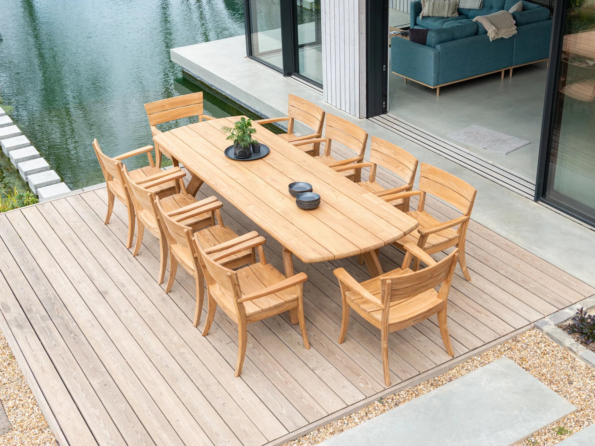 Alexander Rose Sorrento Table 3.0m x 1.0m