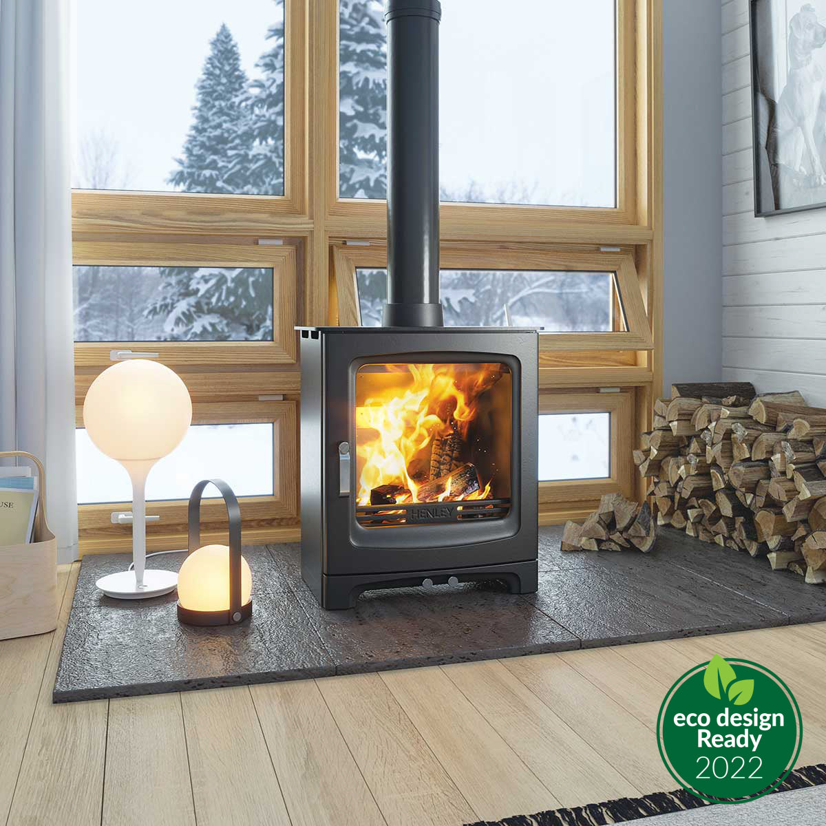 Henley Alderwood 6.7kW Multi Fuel (Eco)