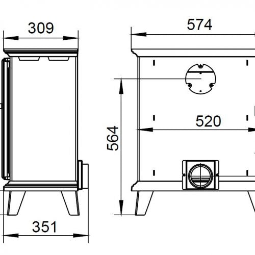 Henley Elmwood 6.5kW Multi Fuel (Eco)