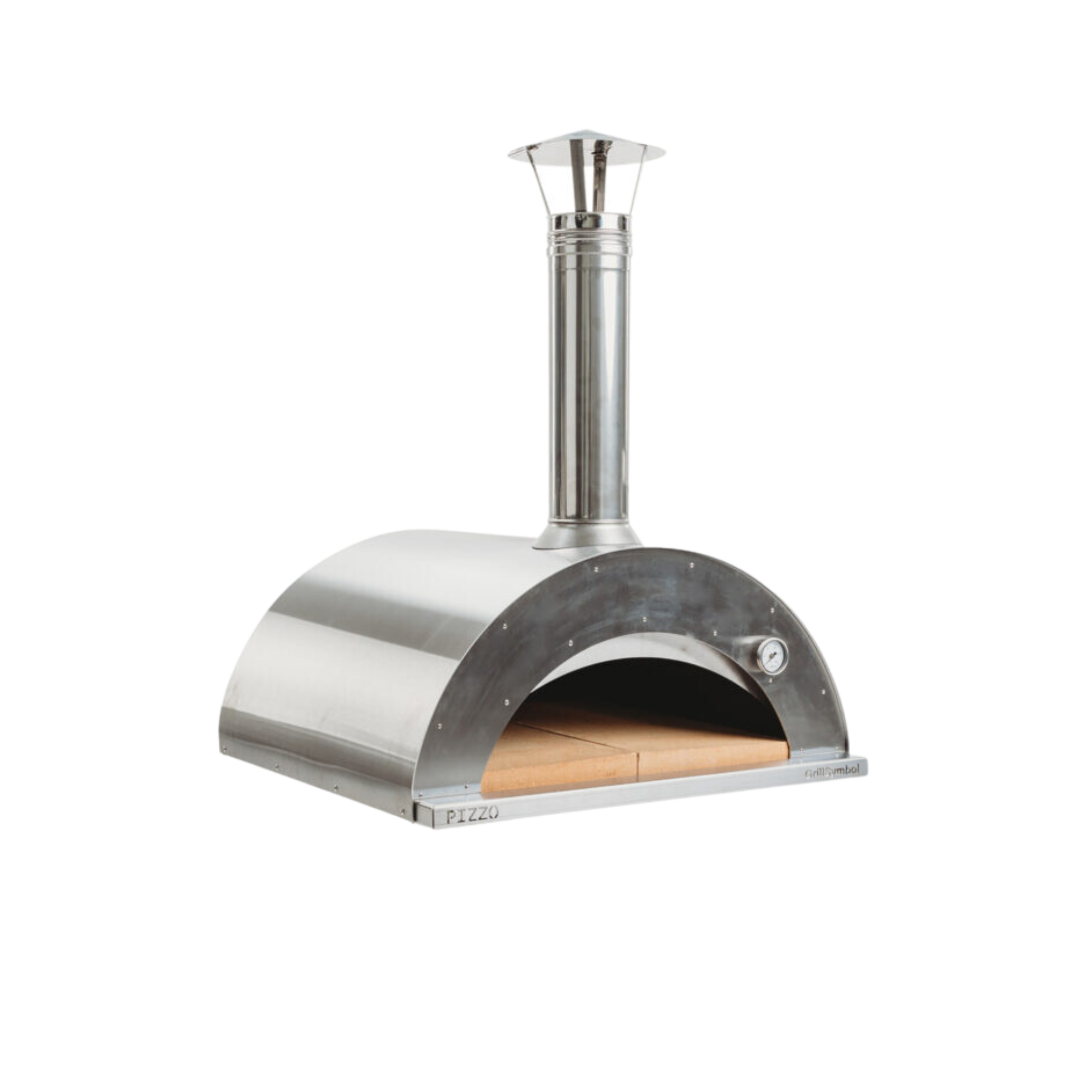 Pizzo-inox Stainless Steel Wood Fired Pizza Oven