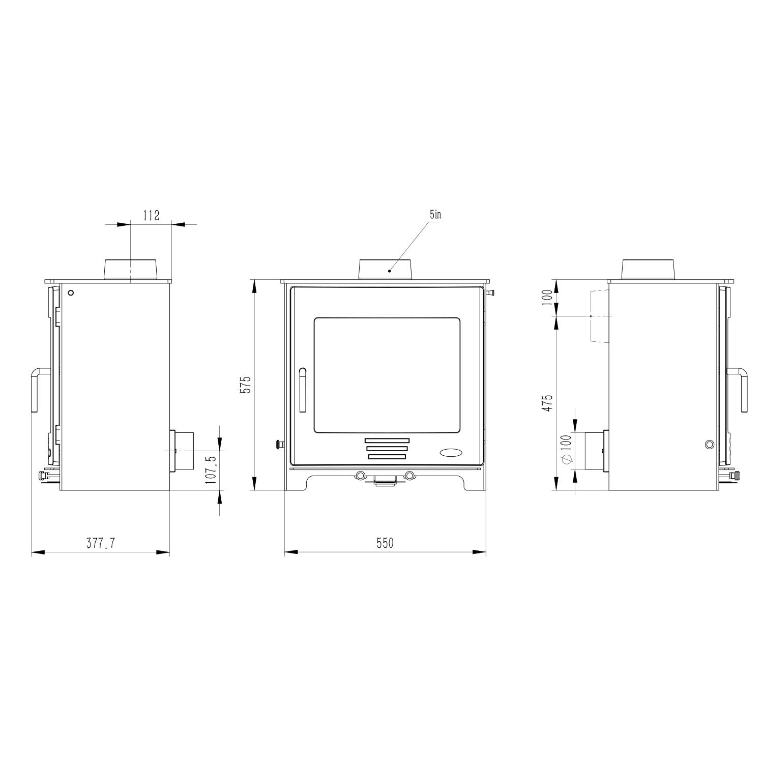Henley Severn 12kW Multi Fuel