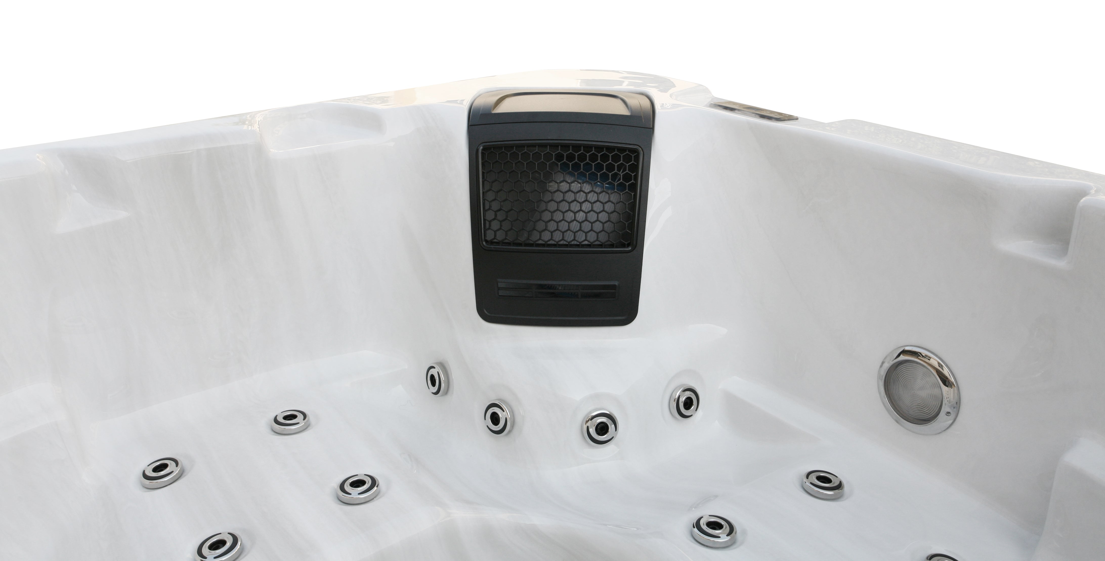 Superior Wellness Verona 5 Seater Sterling Silver Hot Tub