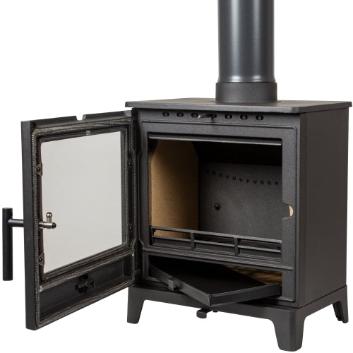 Mi-Flues - 136-DERWENT - 5kw Multi-fuel Stove - 5Kw - ECODesign