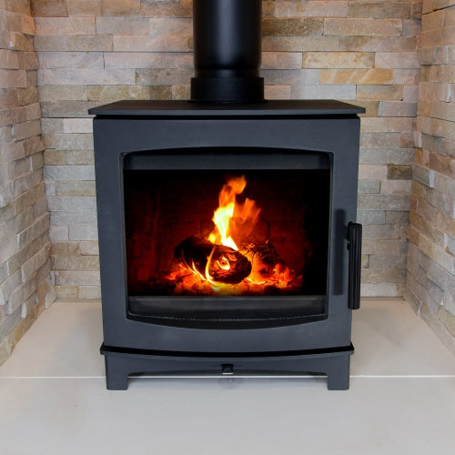 Mi-Flues - 137-S-TINDERBOX - Small Tinderbox 4.9kw Wood Stove ECODesign