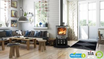 Saltfire ST-X8 Tall Multi-fuel Stove
