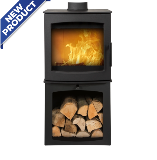 Mi-Flues - 137-LLG-TBOX - Large Tinderbox on Log Box 5kW ECODesign