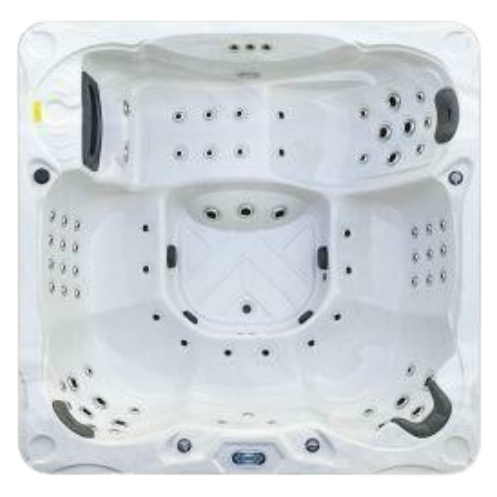 Luso Spas Santorini 5 Seats 1 Lounger Hot Tub