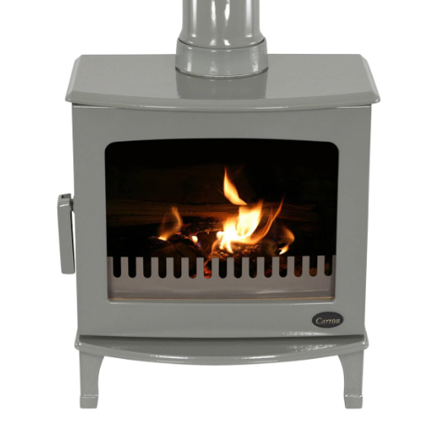 Carron ECO Stove 5kw (Ash Grey Enamel)