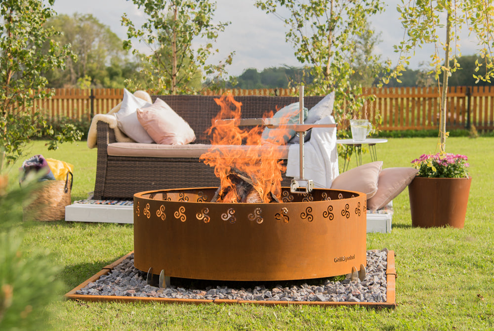 Legend Corten Steel Fire Pit