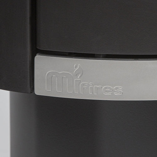 Mi-Flues - 144-OVALE-P - Mi-Fire Ovale P - Tall on pedestal