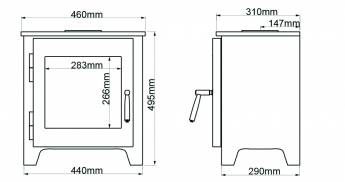 Saltfire ST1 Vision Stove